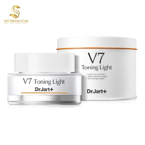 Kem Dưỡng Trắng Tái Tạo Da V7 Toning Light