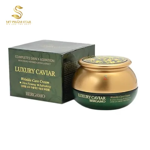 Kem dưỡng trị nám Bergamo Luxury Caviar Wrinkle Care Cream
