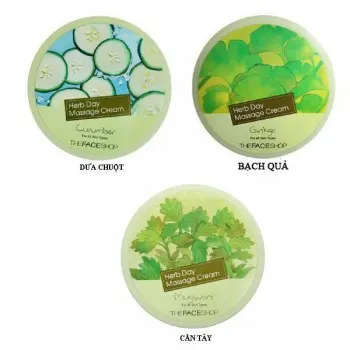Kem massage Herb day Massage Cream The Face Shop