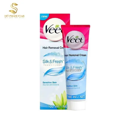 Kem tẩy lông VEET của pháp 100ml – Cream Depilatoire