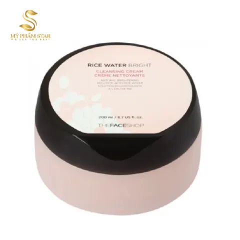 Kem tẩy trang gạo Rice Water Bright Cleansing Cream The Face Shop 200ml
