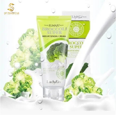 Kem Trắng Da Chiết Xuất Bông Cải Xanh LADYKIN HÀN QUỐC