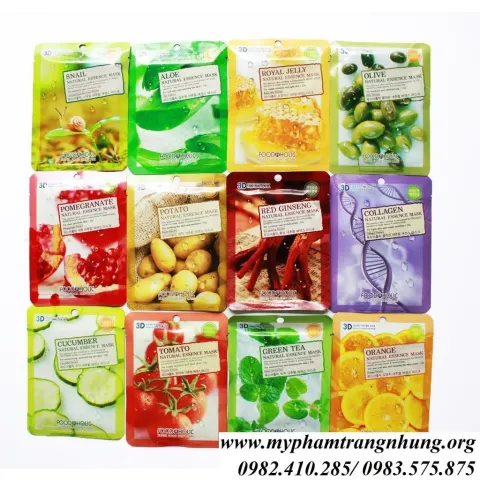 Mặt Nạ 3D Foodaholic - Hàn Quốc