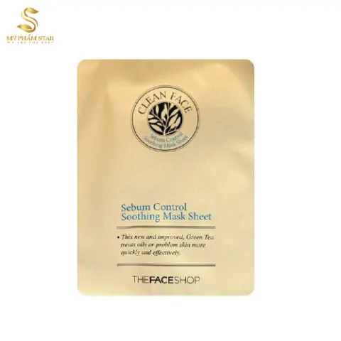 Mặt Nạ Da Dầu Sheet Clean Face - TheFaceShop