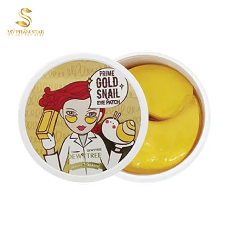 Mặt Nạ Đặc Trị Quầng Thâm, Nhăn Vùng Mắt PRIME Gold Snail Eye Patch