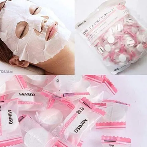Mặt nạ dạng viên nén MINISO JAPAN