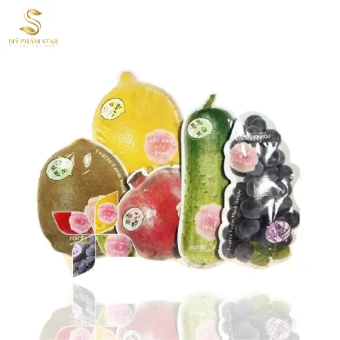 Mặt nạ hoa quả Rainbow Fruit Farm Mask Pack 10 miếng