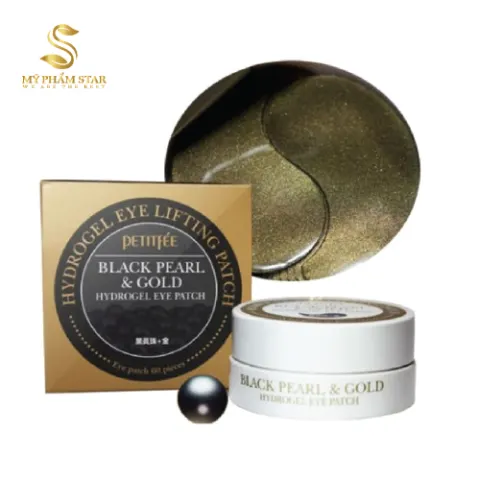 Mặt nạ mắt Black Pearl & Gold Hydrogel Eye Patch