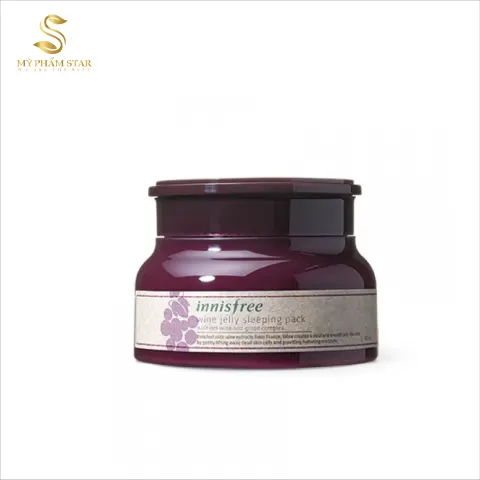 Mặt nạ ngủ rượu vang innisfree Wine Jelly Sleeping Pack