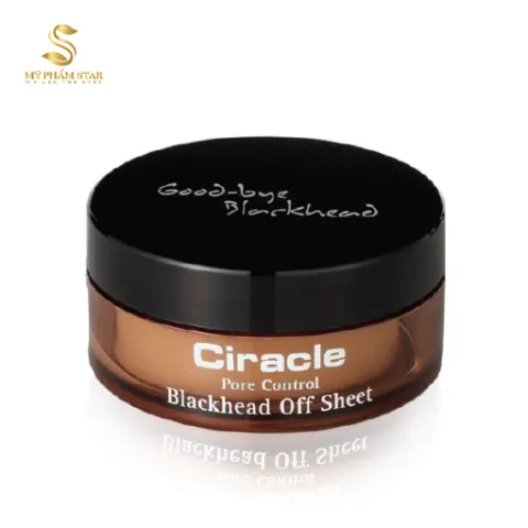 Mặt nạ trị mụn đầu đen Ciracle Pore Control Blackhead Off Sheet (Hộp 30 miếng kèm theo nhíp)