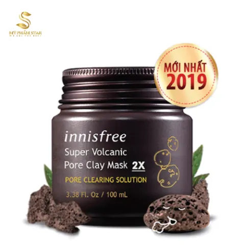 Mặt Nạ Trị Mụn Đất Sét INNISFREE Super Volcanic Pore Clay Mask