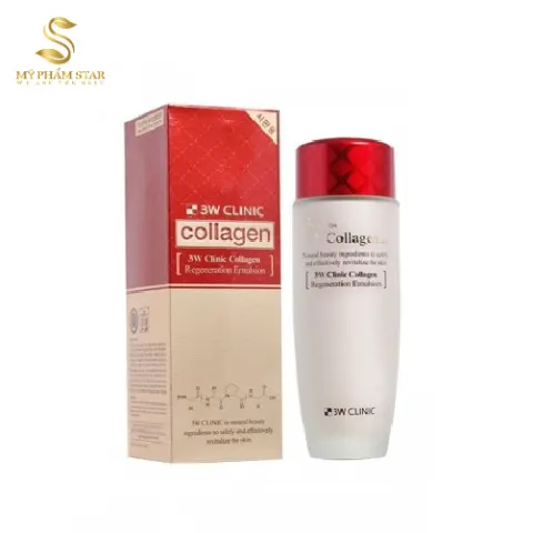 Nước Hoa Hồng 3W Clinic Collagen