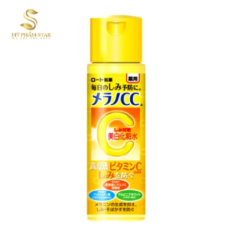 Nước hoa hồng CC Melano Rohto Lotion - Nhật Bản