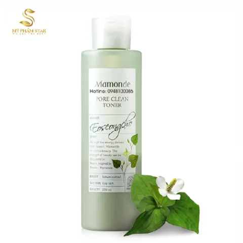 Nước Hoa hồng Mamonde Pore clean toner Hàn Quốc