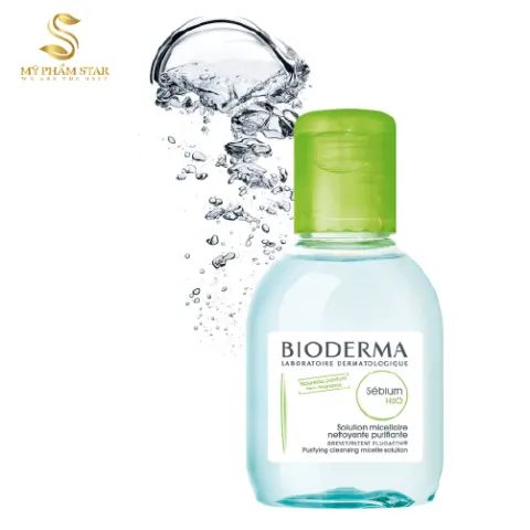 Nước tẩy trang dành cho da dầu và hỗn hợp Bioderma Sébium H2O 100ml