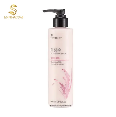 Nước tẩy trang gạo sữa The Face Shop 200ml
