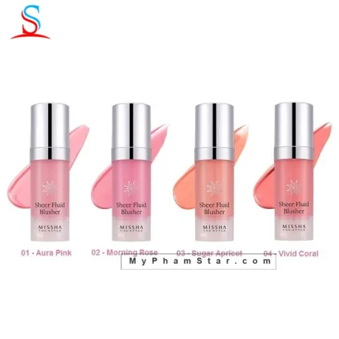 Phấn Má Hồng Dạng Lỏng Missha The Style Sheer Fluid Blusher