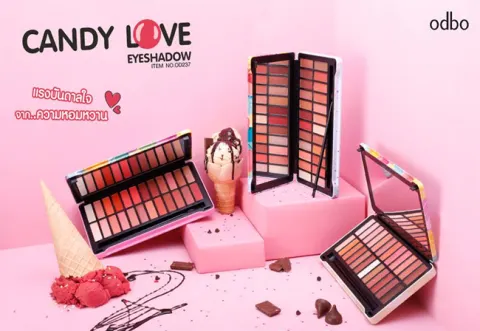 Phấn Mắt 24 ô Odbo Candy Love Eyeshadow