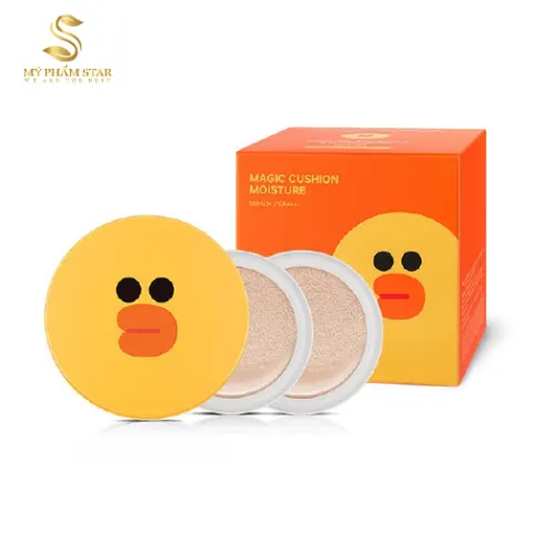PHẤN NƯỚC MISSHA M MAGIC CUSHION MOISTURE PHIÊN BẢN VỊT LINE FRIENDS EDITION
