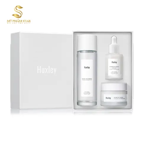 Set dưỡng trắng da Huxley cao cấp - Hàn Quốc (màu trắng)