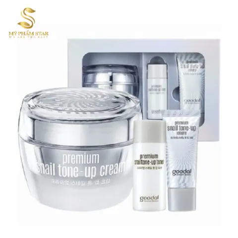Set Ốc Sên Goodal Premium Snail Tone Up Cream Special Set