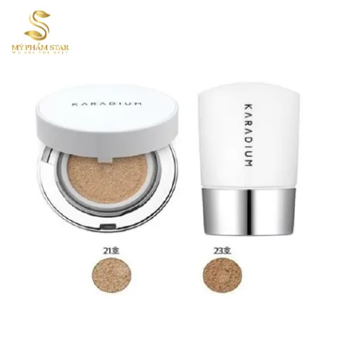 Set phấn nước Karadium Real Cushion Foundation SPF50+ PA+++