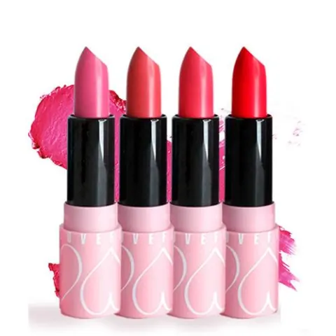 Son thỏi Amok Luxury Lovefit vỏ hồng siêu lì và mềm môi