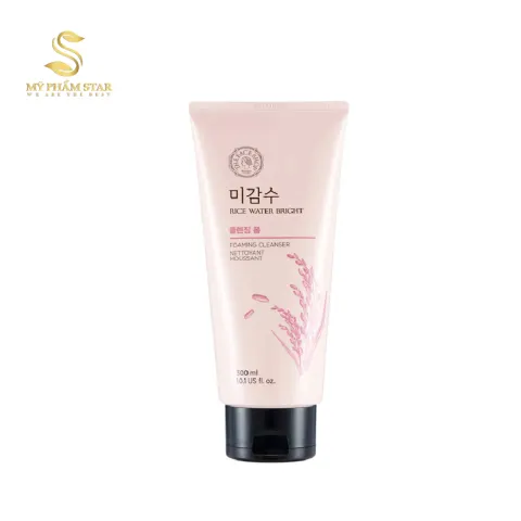 Sữa Rửa Mặt Gạo Rice Water Bright Cleansing Foam-The Face Shop