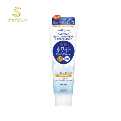 Sữa rửa mặt Kose Softymo Hyaluronic Acid 230g - Nhật Bản ( Phiên bản mới nhất)