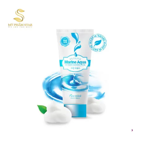 Sữa rửa mặt lục ngọc Pure Mind