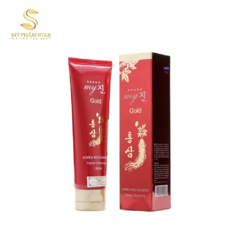 Sữa Rửa Mặt Sâm Đỏ My Gold
