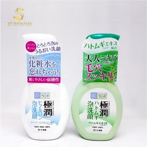 SỮA RỬA MẶT TẠO BỌT HADA LABO GOKUJYUN FOAMING CLEANSER