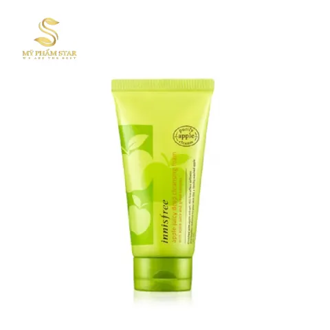 Sữa rửa mặt táo xanh INNISFREE Apple Juicy Deep Cleansing Foam