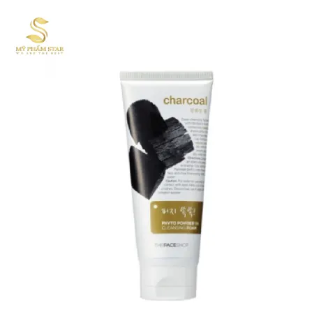 Sữa Rửa Mặt Than Hoạt Tính-The Face Shop