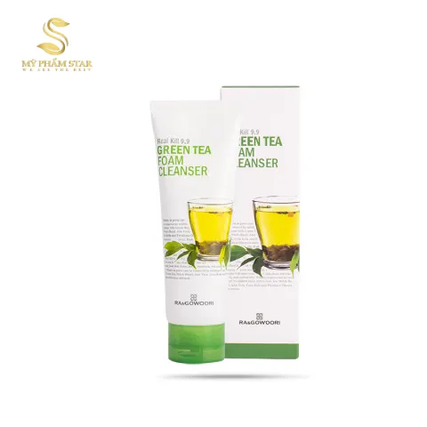 Sửa Rửa Mặt Trà Xanh Ra & Gowoori 120ML