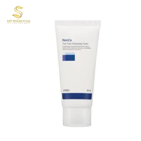 Sữa rửa mặt trị mụn – NONCO TEA TREE CLEANSING FOAM