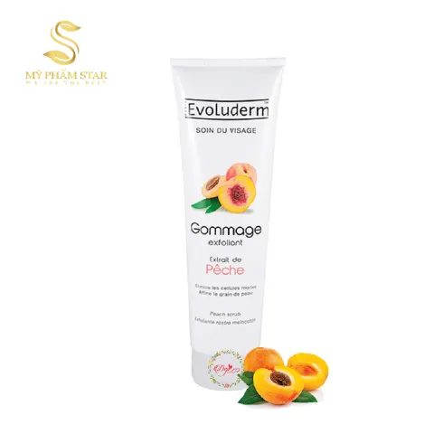 Tẩy da chết ở mặt Evoluderm Gommage Exfoliant - Pháp