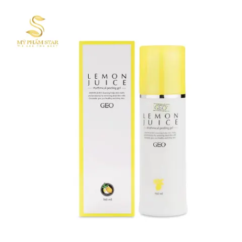 Tẩy Tế Bào Chết Chanh GEO LAMY Lemon Juice Peeling Gel