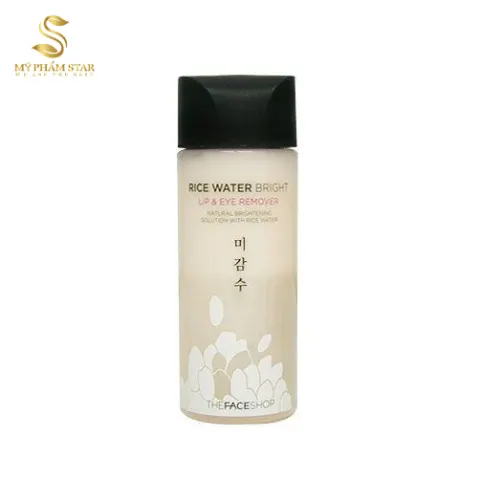 Tẩy Trang Mắt Môi Gạo Rice Water Bright - The Face Shop