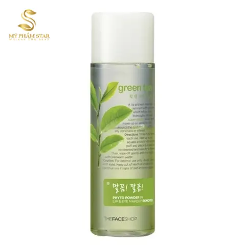 Tẩy Trang Mắt Môi Trà Xanh The Face Shop