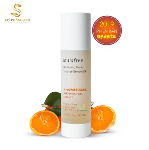 Tinh chất dưỡng trắng da Innisfree Whitening Pore Synergy Serum