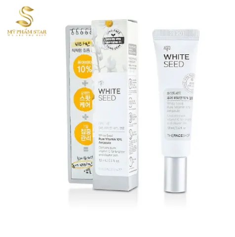 Tinh Chất Trị Thâm Nám White Seed Pure Vitamin 10% Ampoule