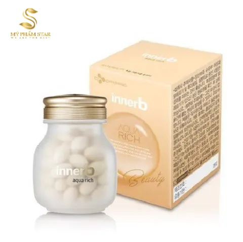 Viên Uống Cấp Nước Bổ Sung Collagen Innerb Aqua Rich Hàn Quốc
