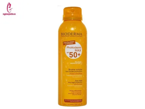 Xịt chống nắng bioderma Photoderm Max SPF 50+