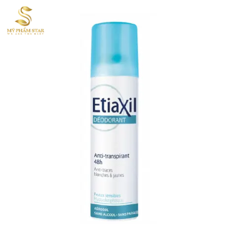 Xịt Nách Etiaxil Deodorant Anti traces blanches & jaunes