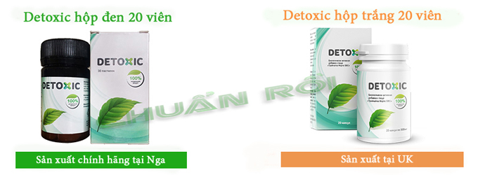 Detoxic có mấy loại? Sử dụng Detoxic loại nào tốt?