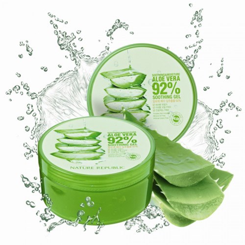 Đánh giá hũ gel lô hội Nature Republic Soothing Moisture Aloe 92% Soothing Gel