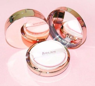 Review phấn nước ma thuật April Skin và những cách đơn giản phân biệt phấn nước April Skin thật giả