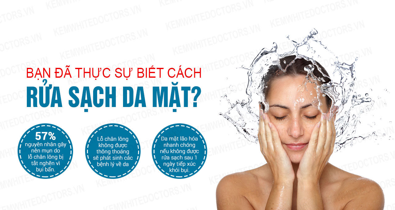 Tại sao phải sử dụng sữa rửa mặt?