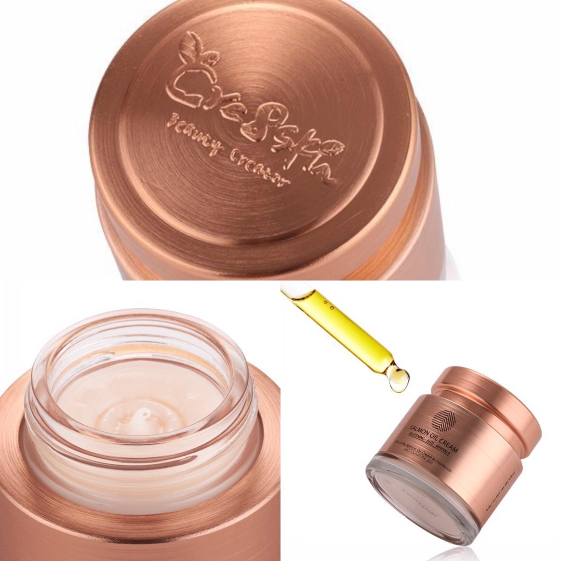 Kem dưỡng da cá hồi SALMON OIL CREAM có tốt không? Review